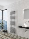 Wingrave 1800 x 600mm Straight Multirail - Matt Grey