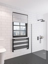 Wingrave 600 x 1000mm Straight Multirail - Matt Black