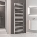 Corinium Round 1800 x 600mm Towel Rail - Chrome