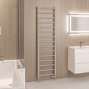 Tuscan Round 1800 x 500mm Towel Rail - Matt Grey