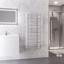 Tuscan Round 1200 x 500mm Towel Rail - Chrome