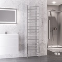 Tuscan Round 1800 x 500mm Towel Rail - Chrome