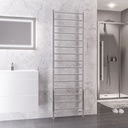 Tuscan Round 1800 x 600mm Towel Rail - Chrome