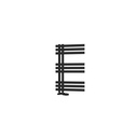Hurley 800 x 500mm Towel Rail - Matt Black