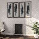 Addington 600 x 440mm Radiator Type10 - Matt Anthracite