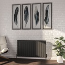Addington 600 x 1032mm Radiator Type10 - Matt Anthracite