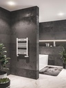 Westward 600 x 500mm Straight Multirail - Gloss White