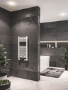 Westward 800 x 400mm Straight Multirail - Gloss White