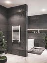 Westward 800 x 500mm Straight Multirail - Gloss White