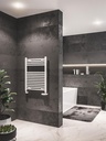 Westward 800 x 600mm Straight Multirail - Gloss White