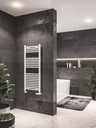 Westward 1200 x 500mm Straight Multirail - Gloss White