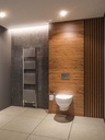 Westward 1800 x 500mm Straight Multirail - Chrome