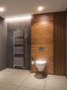 Westward 1800 x 600mm Straight Multirail - Chrome