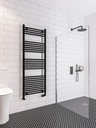 Wingrave 1600 x 600mm Straight Multirail - Matt Black