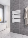 Helmsley 800 x 600mm Towel Rail - Matt White