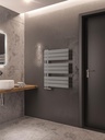 Helmsley 800 x 600mm Towel Rail - Matt Grey
