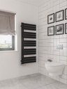 Helmsley 1400 x 600mm Towel Rail - Matt Black