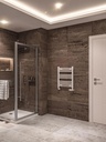 Wingrave 600 x 500mm Straight Multirail - Gloss White