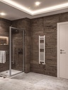 Wingrave 1200 x 300mm Straight Multirail - Gloss White