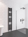 Wingrave 1800 x 300mm Straight Multirail - Matt Black
