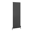 Malmesbury 1800 x 565mm Aluminium Radiator - Matt Anthracite