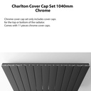 Charlton Cover Cap Set 1040mm - Chrome