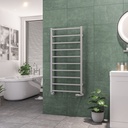 Tuscan Square Towel Rail 1200 x 600mm - Matt Grey