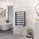 Tuscan Square Towel Rail 800 x 600mm - Matt Black