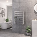 Tuscan Square Towel Rail 800 x 600mm - Chrome