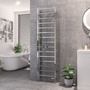Tuscan Square Towel Rail 1800 x 500mm - Chrome