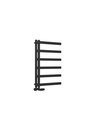 Platani 800 x 500mm Towel Rail - Matt Black