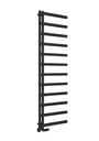 Platani 1800 x 500mm Towel Rail - Matt Black