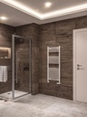 Wingrave 1200 x 500mm Straight Multirail - Gloss White