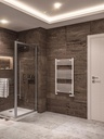 Wingrave 1000 x 600mm Straight Multirail - Gloss White