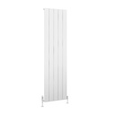 Charlton 1800 x 470mm Aluminium Radiator - Matt White