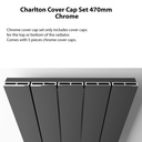 Charlton Cover Cap Set 470mm - Chrome