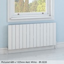Fairford 600 x 945mm Aluminium Radiator - Matt White