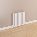 Kelmscott 600 x 625mm Aluminium Radiator - Matt White