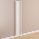 Kelmscott 1800 x 345mm Aluminium Radiator - Matt White