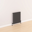 Kelmscott 600 x 485mm Aluminium Radiator - Matt Anthracite