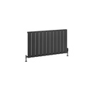 Malmesbury 600 x 1040mm Aluminium Radiator - Matt Anthracite