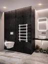 Marlow 850 x 500mm Towel Rail - Matt White