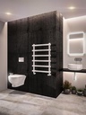 Marlow 850 x 600mm Towel Rail - Matt White