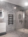 Marlow 850 x 500mm Towel Rail - Matt Anthracite