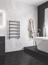 Marlow 850 x 600mm Towel Rail - Matt Grey
