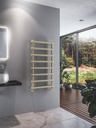 Marlow 1150 x 600mm Towel Rail - Matt Cappuccino