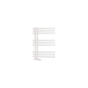 Hurley 800 x 600mm Towel Rail - Matt White