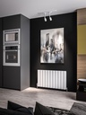 Guardia 600 x 1040mm Aluminium Radiator - Matt White