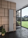 Guardia 1800 x 375mm Aluminium Radiator - Matt Grey