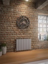 Guardia 600 x 850mm Aluminium Radiator - Matt Grey